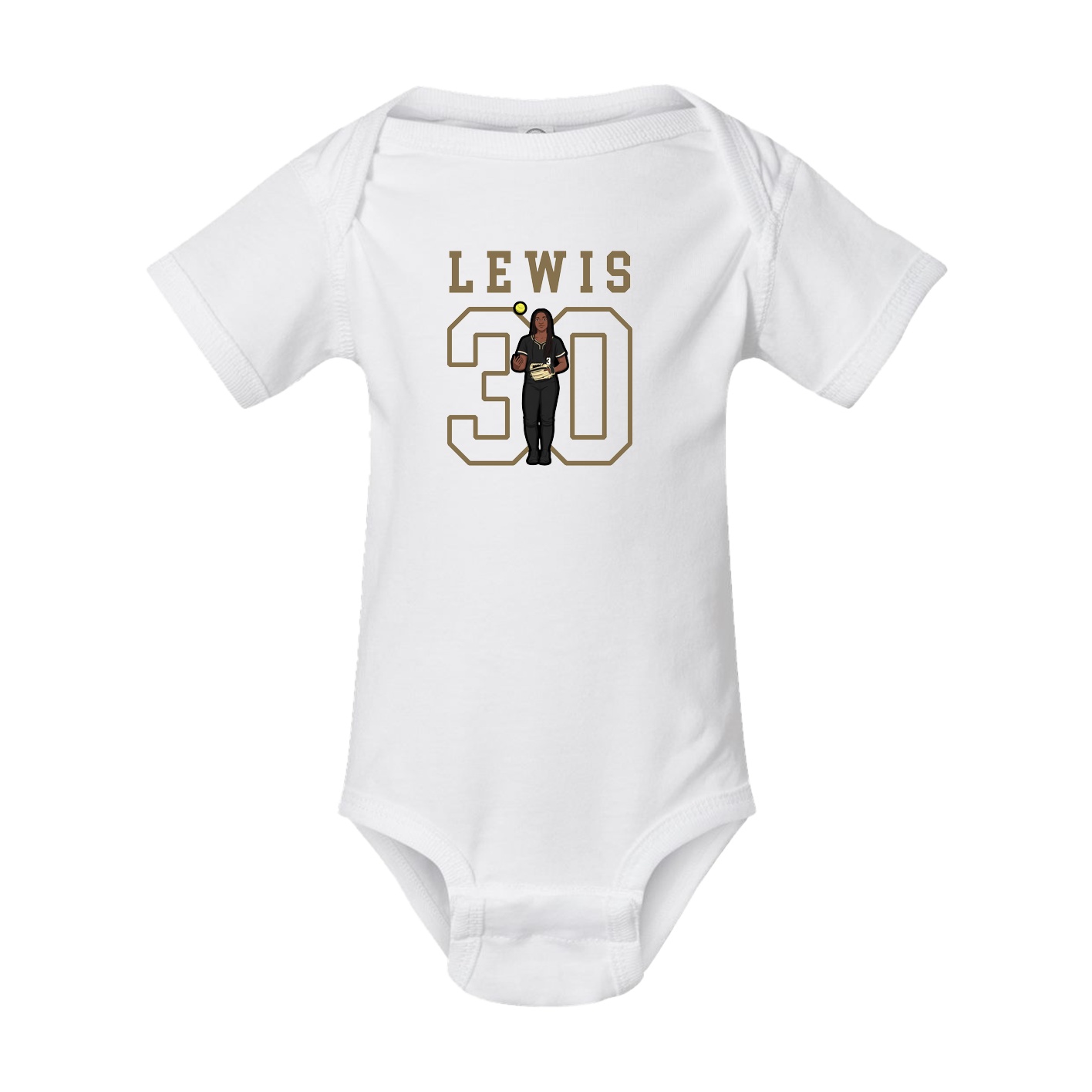 Baby Onesie — Shirsey in White