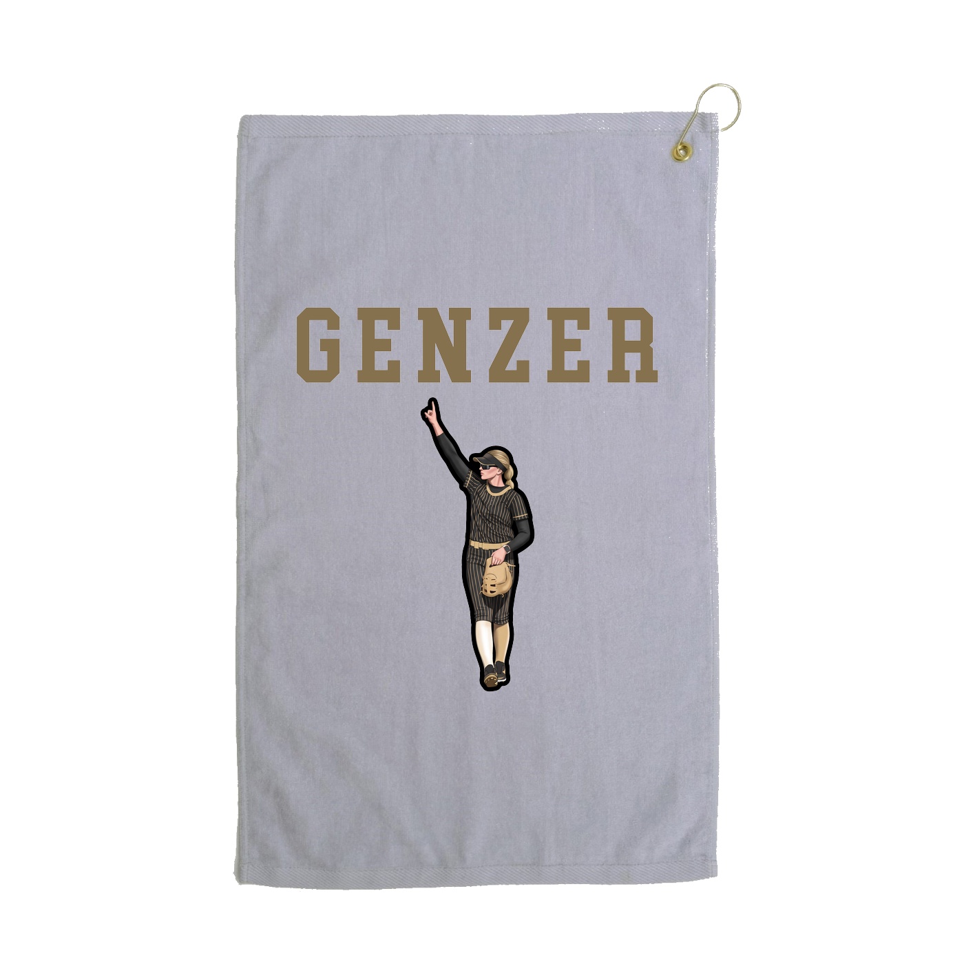 Golf Towel — Shirsey in Grey