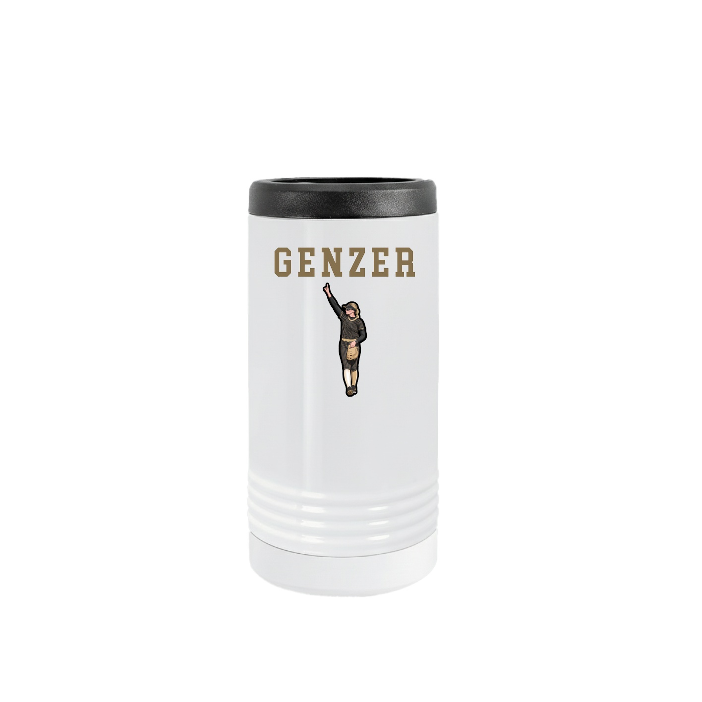 Slim Beverage Holder — Shirsey in White