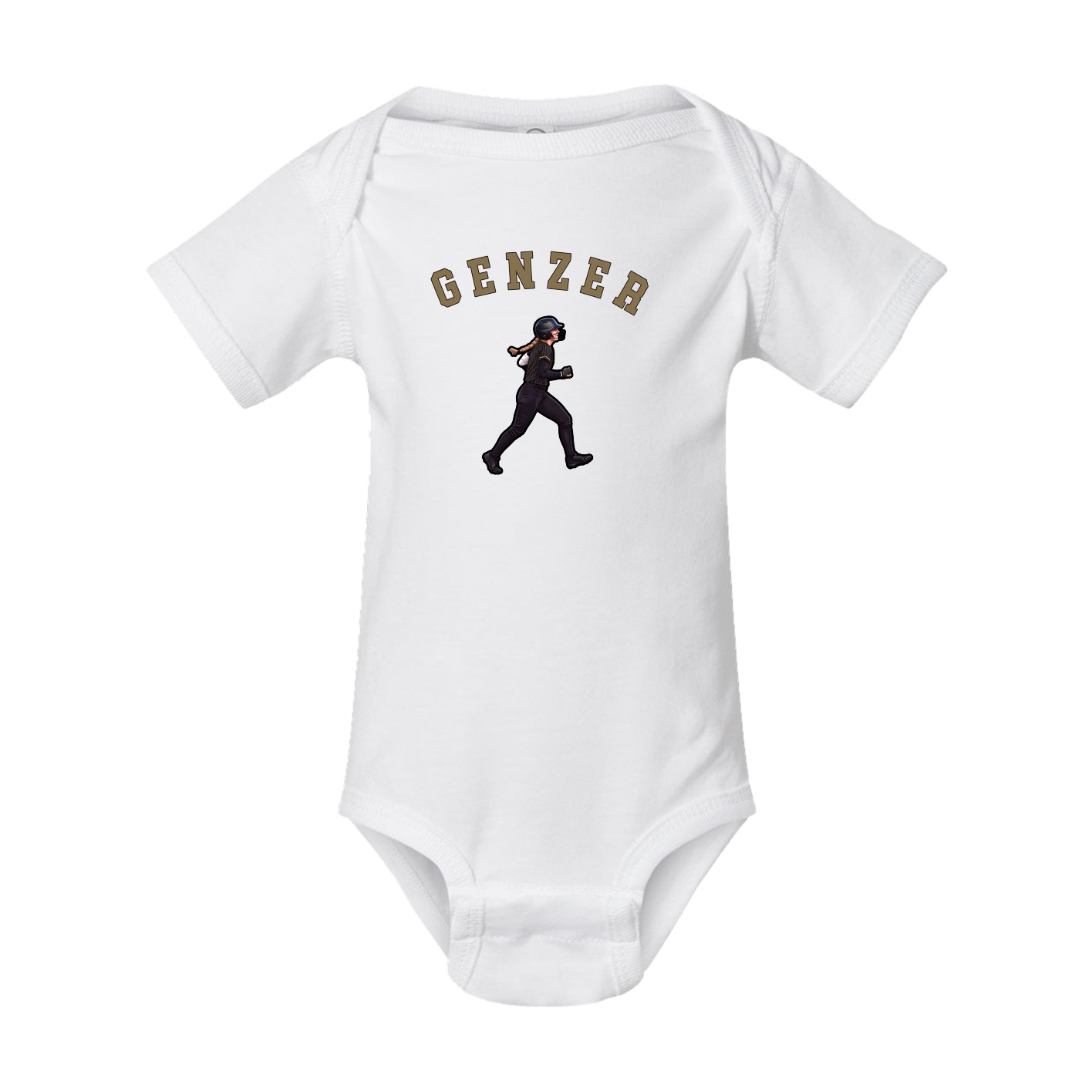 Baby Onesie — Shirsey Arch in White