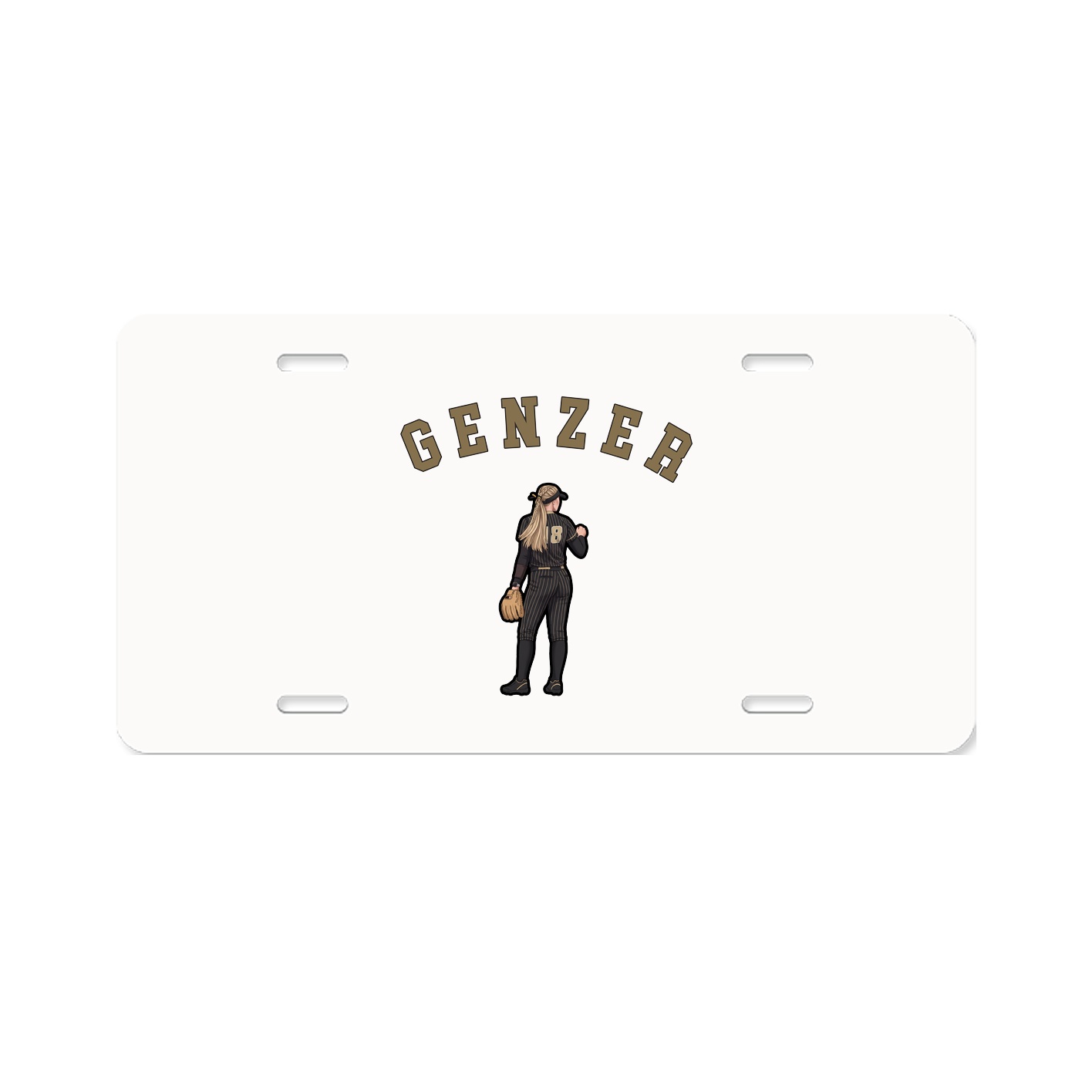 License Plate — Shirsey Arch in Classic