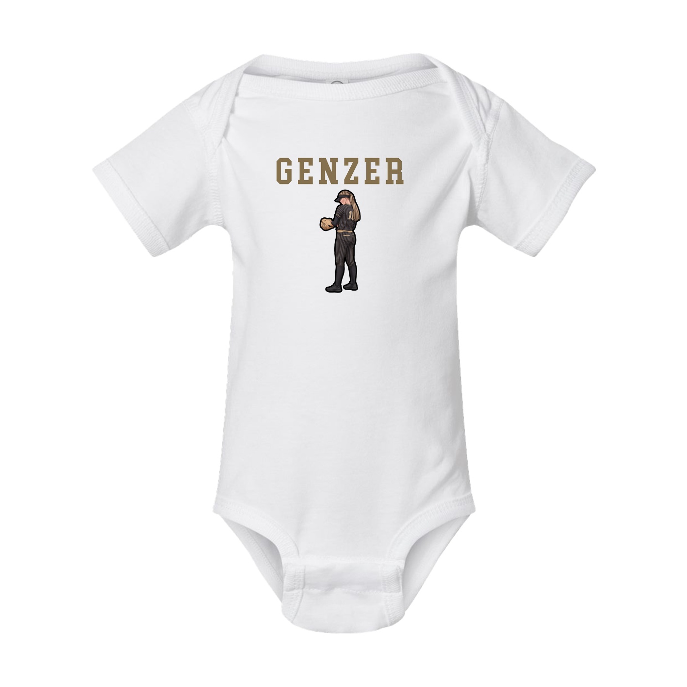 Baby Onesie — Shirsey in White