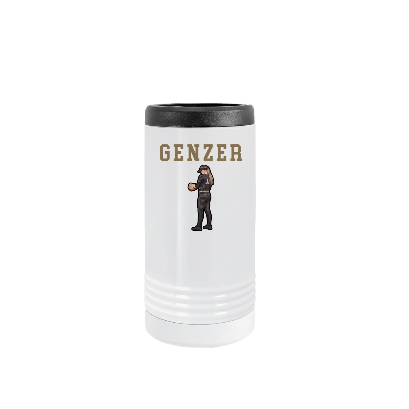 Slim Beverage Holder — Shirsey in White