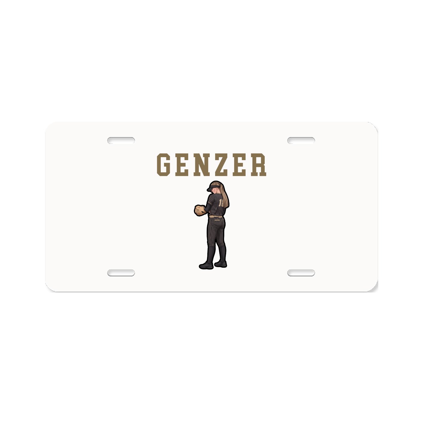 License Plate — Shirsey in Classic