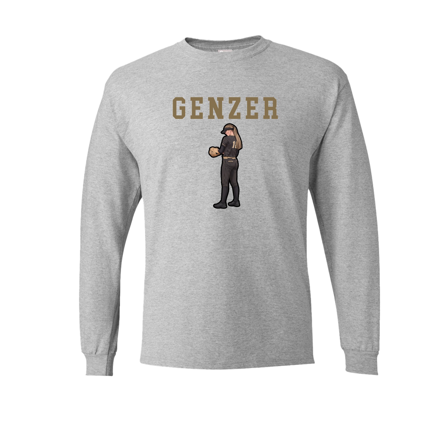 Long Sleeve Tee — Shirsey in Grey