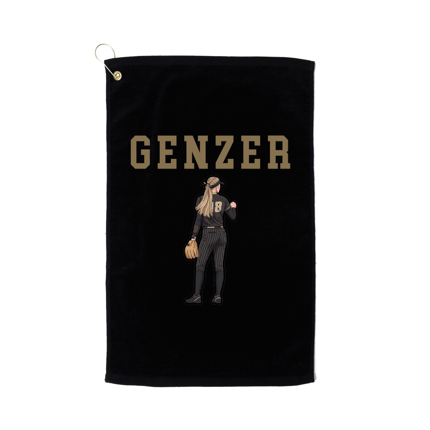Golf Towel — Shirsey in Black