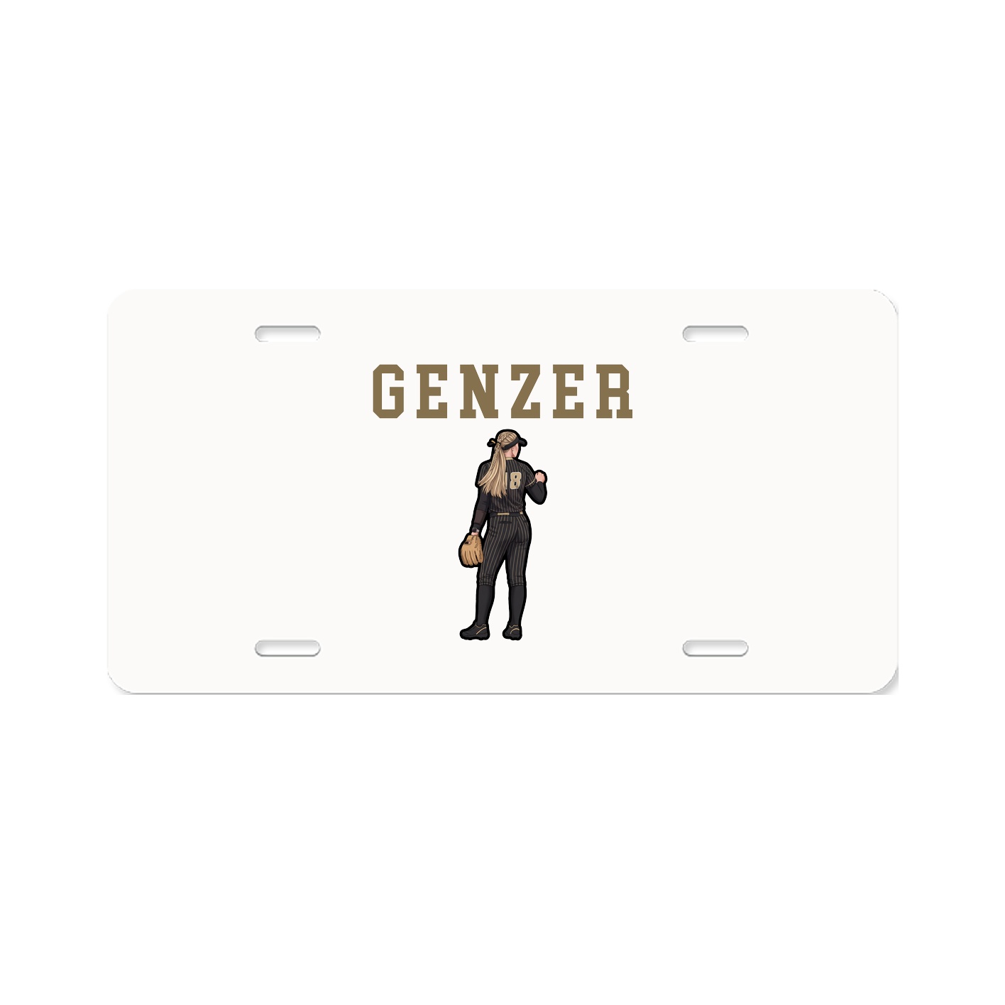 License Plate — Shirsey in Classic