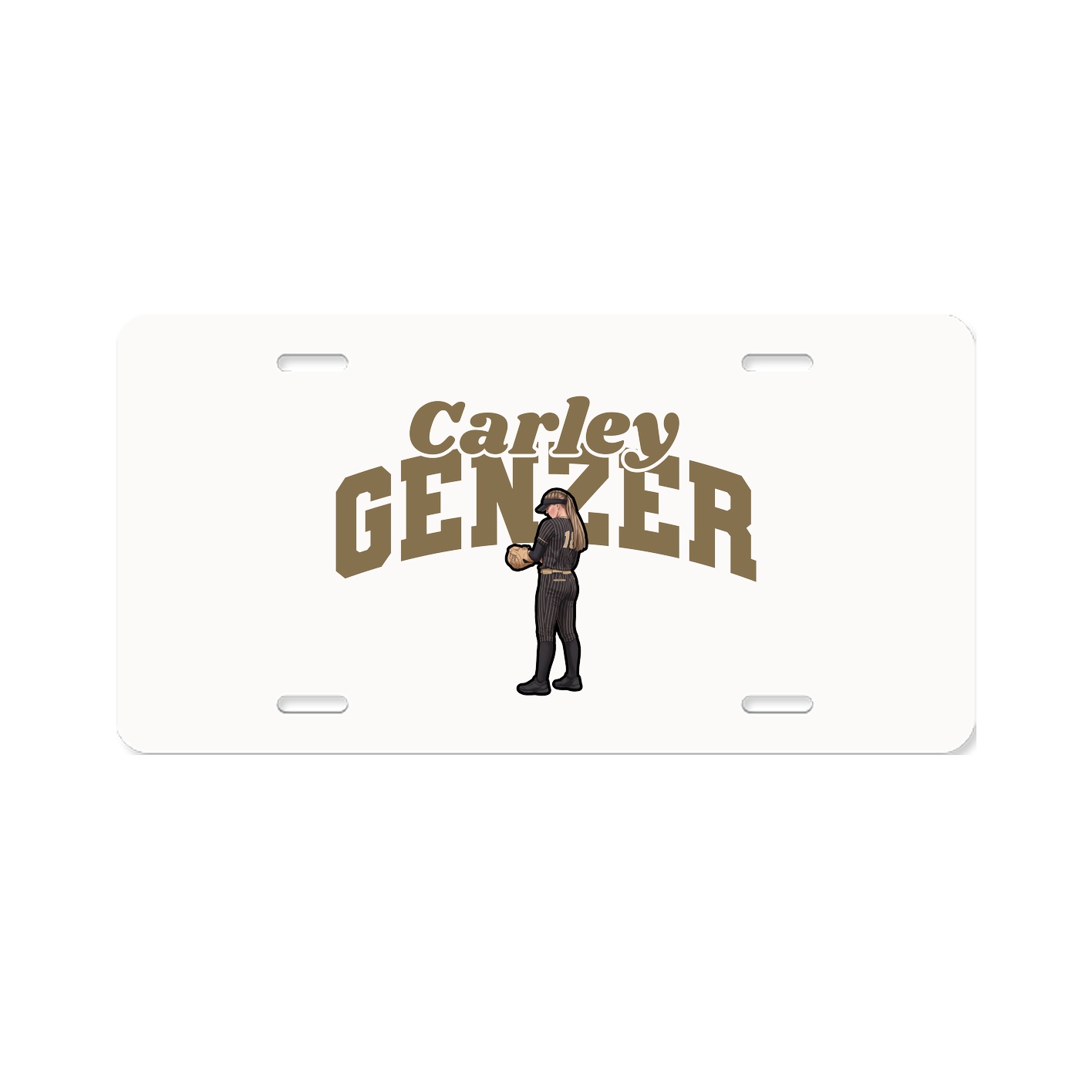 License Plate — Signature Arch in Classic