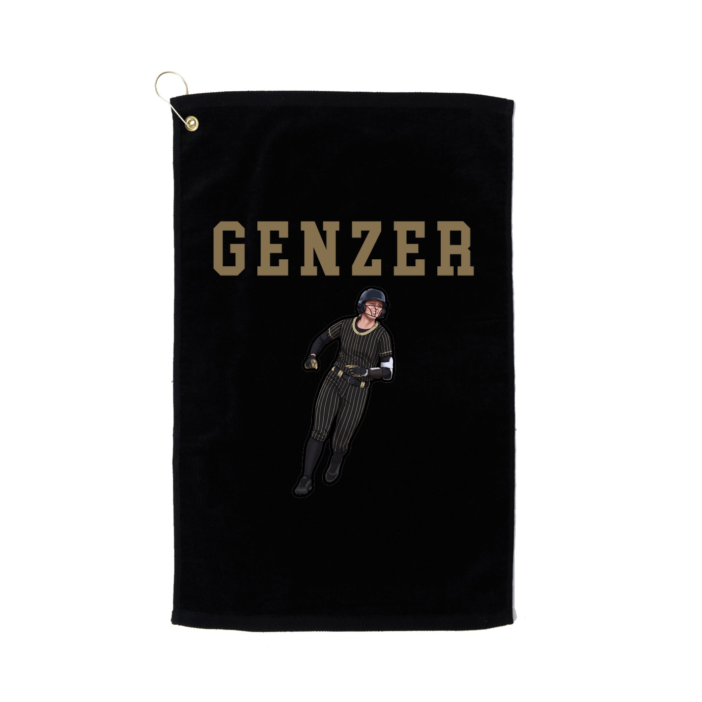 Golf Towel — Shirsey in Black