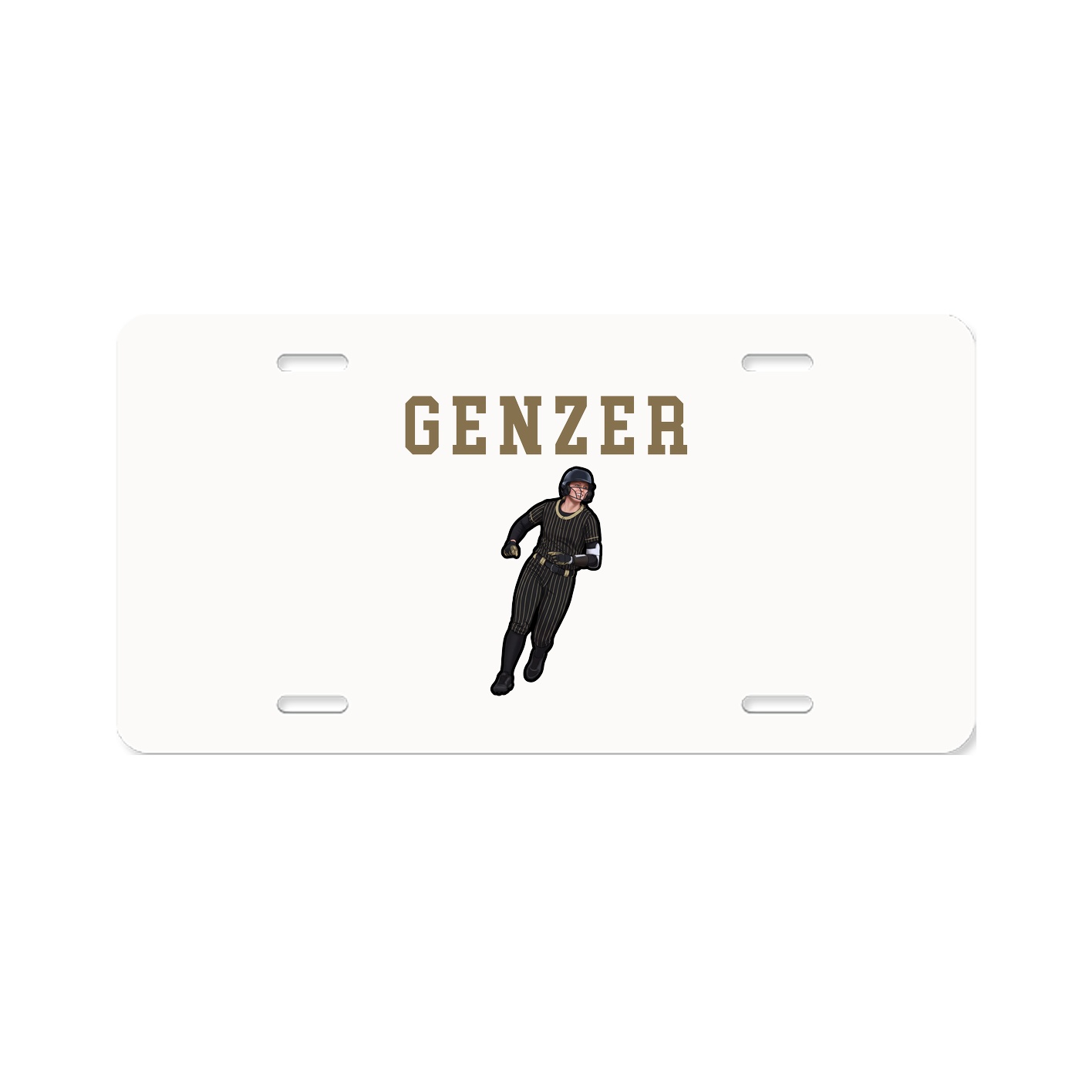 License Plate — Shirsey in Classic