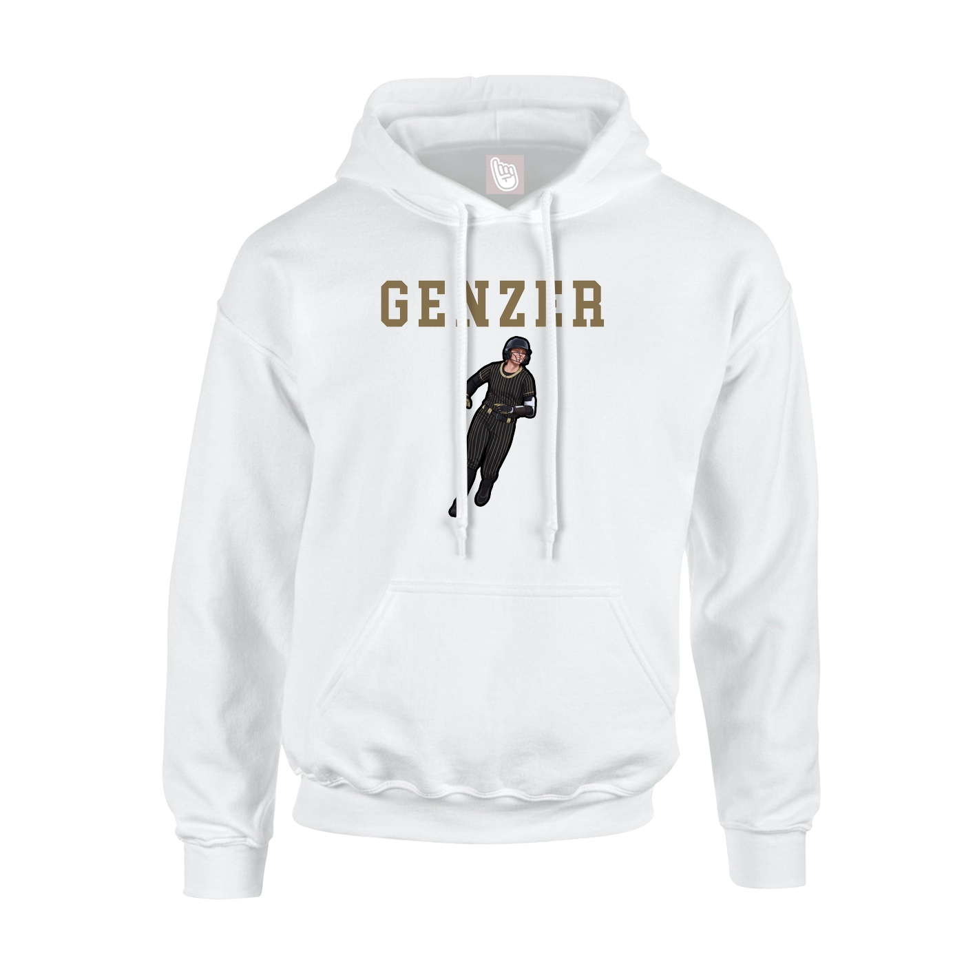 Youth Hoodie — Shirsey in White