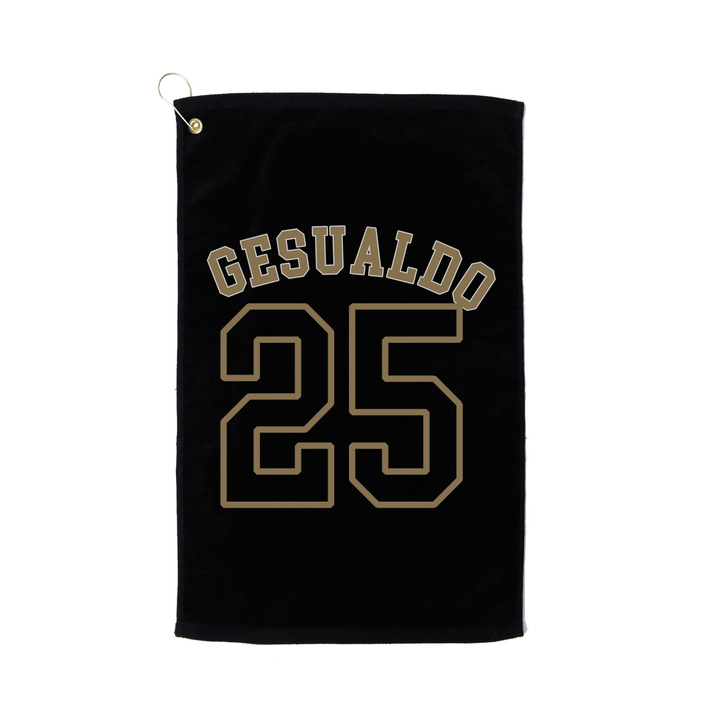 Golf Towel — Shirsey Arch in Black