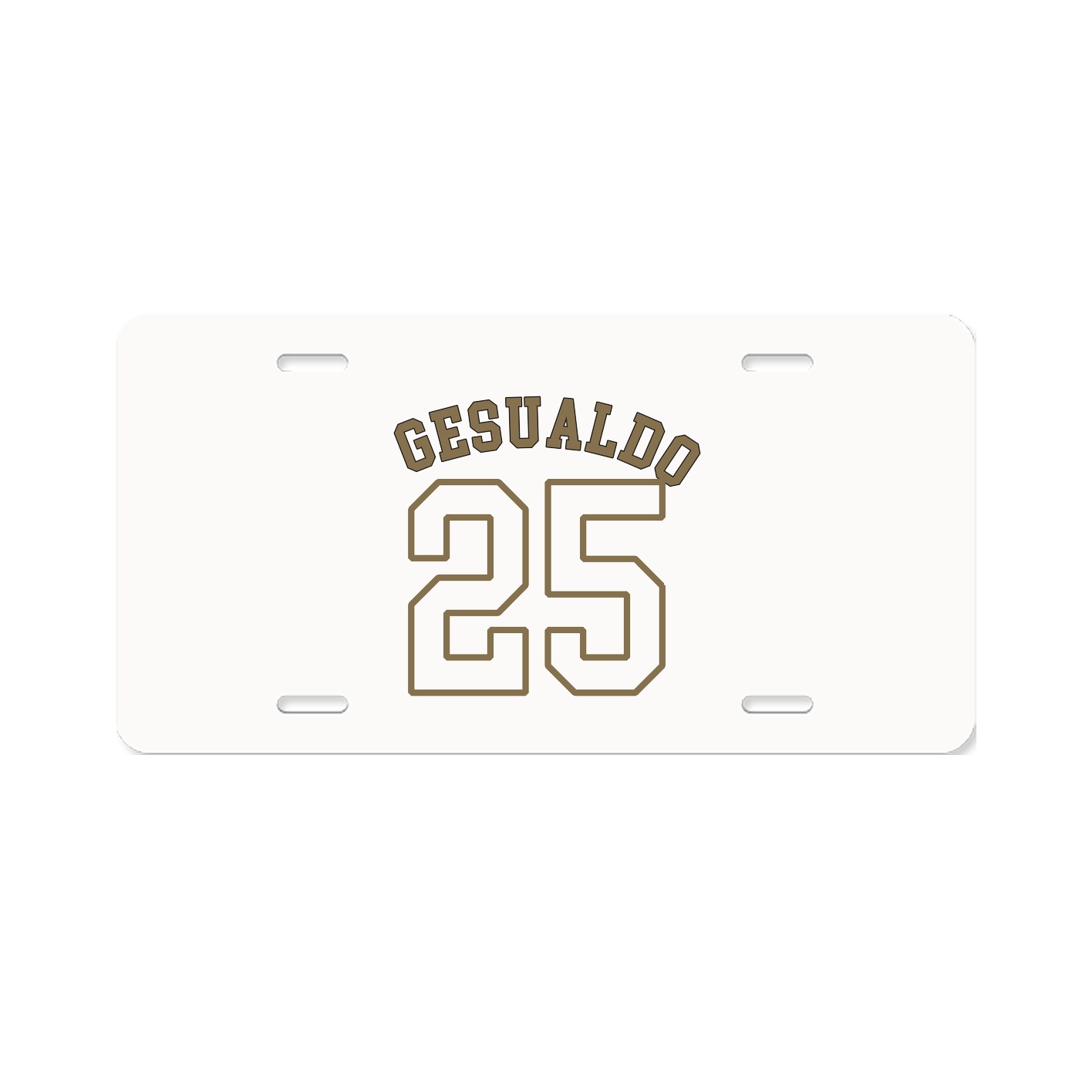 License Plate — Shirsey Arch in Classic