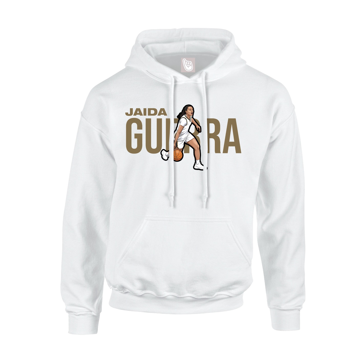 Hoodie — Player Name in White