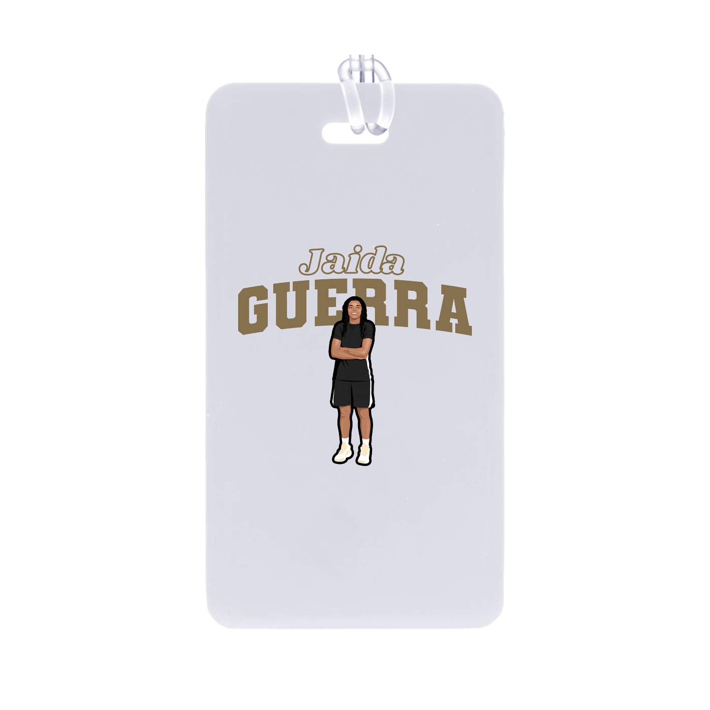 Bag Tag — Name Arch in Classic