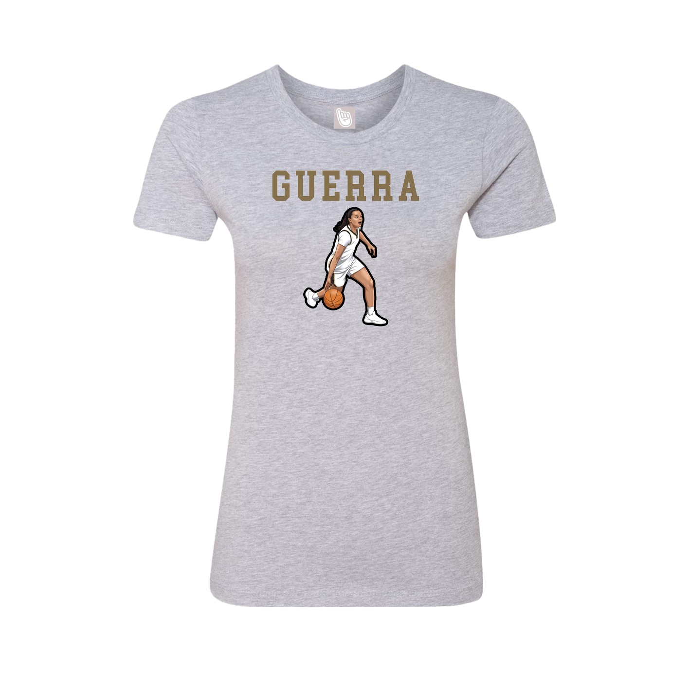 Fitted Women's Tee — Shirsey in Grey