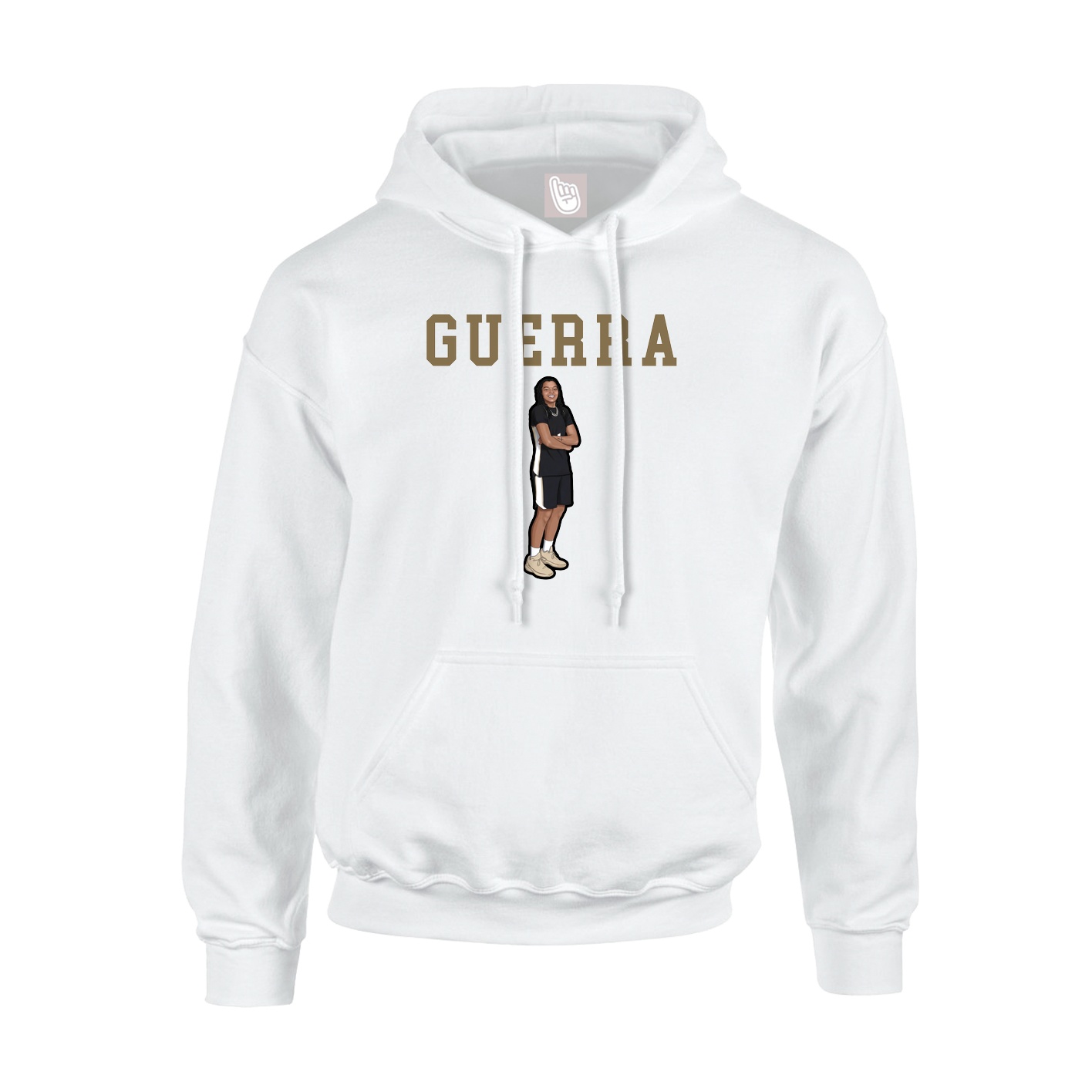Hoodie — Shirsey in White