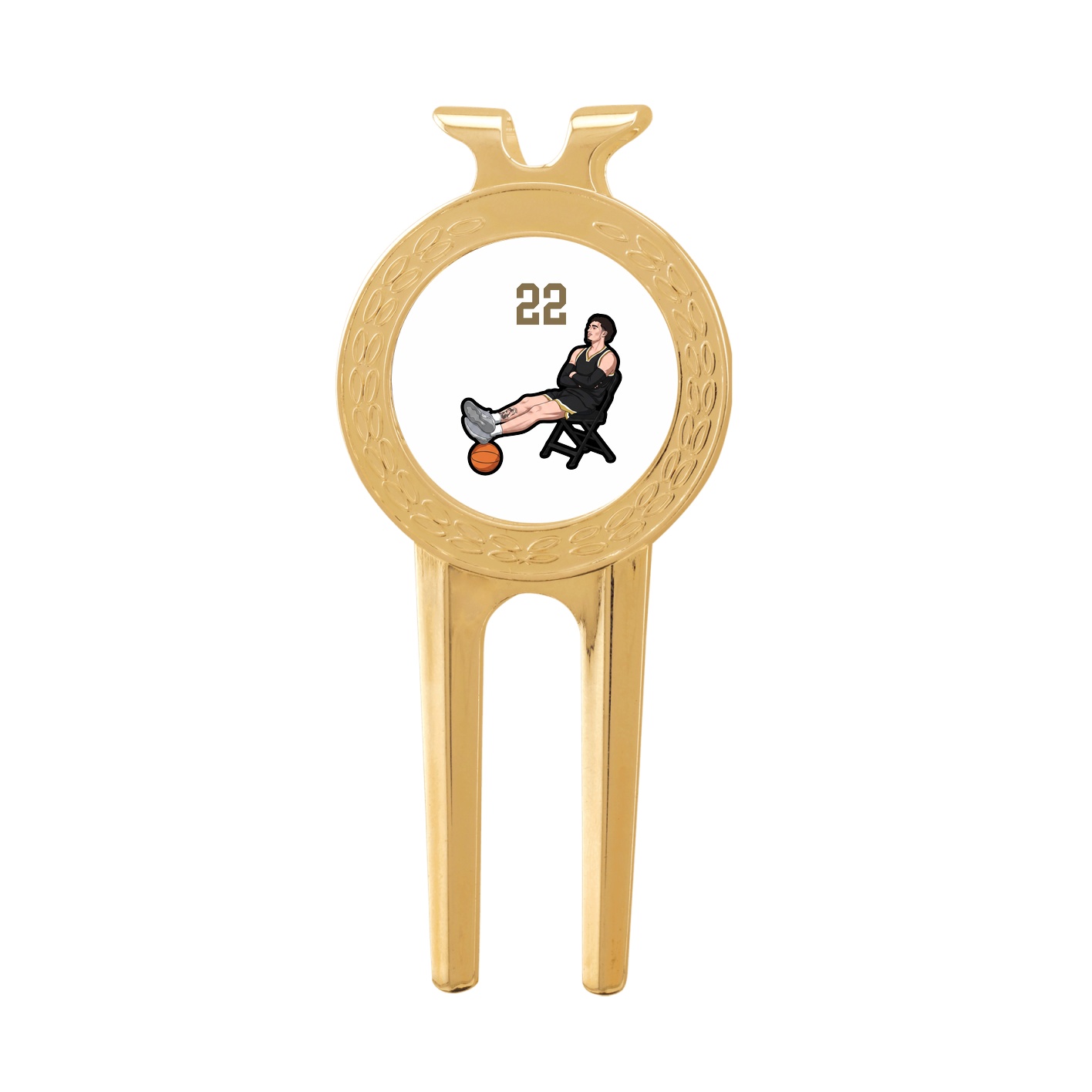 Divot Tool with Ball Marker — Number Top in Classic