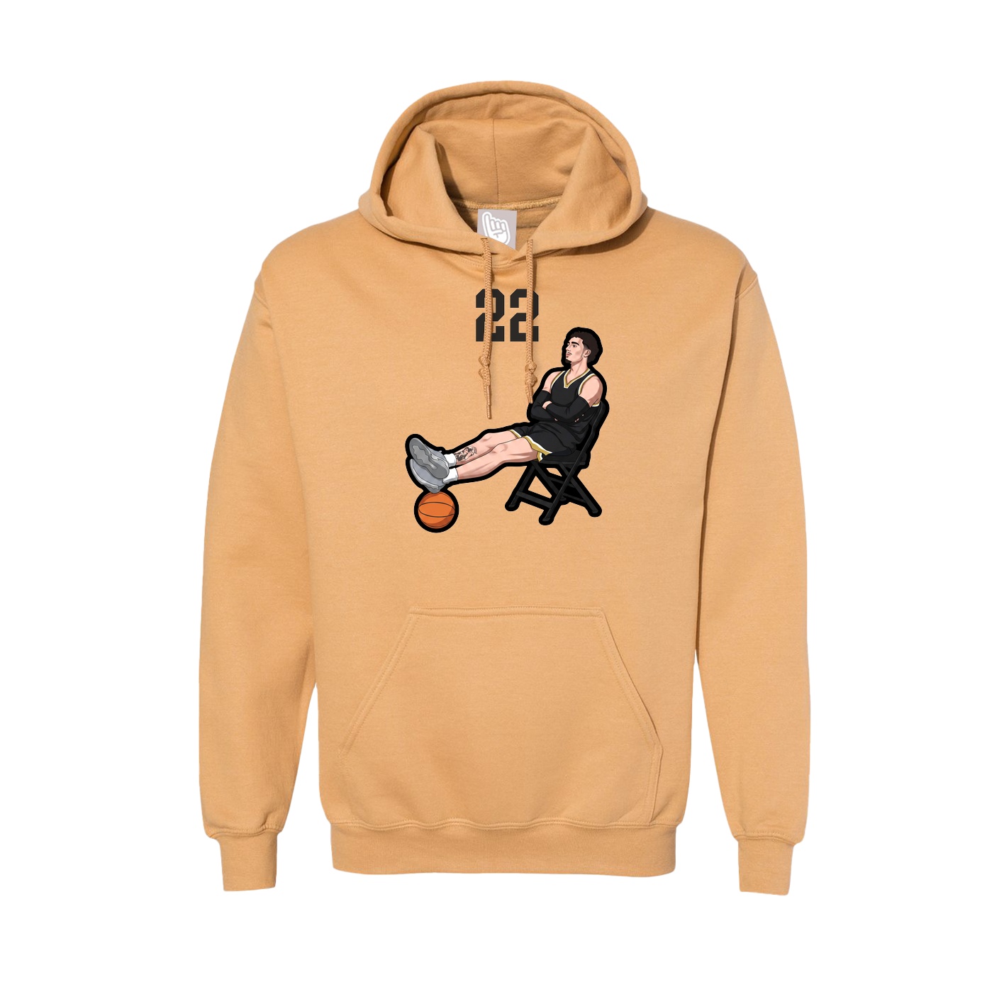 Hoodie — Number Top in Vegas Gold