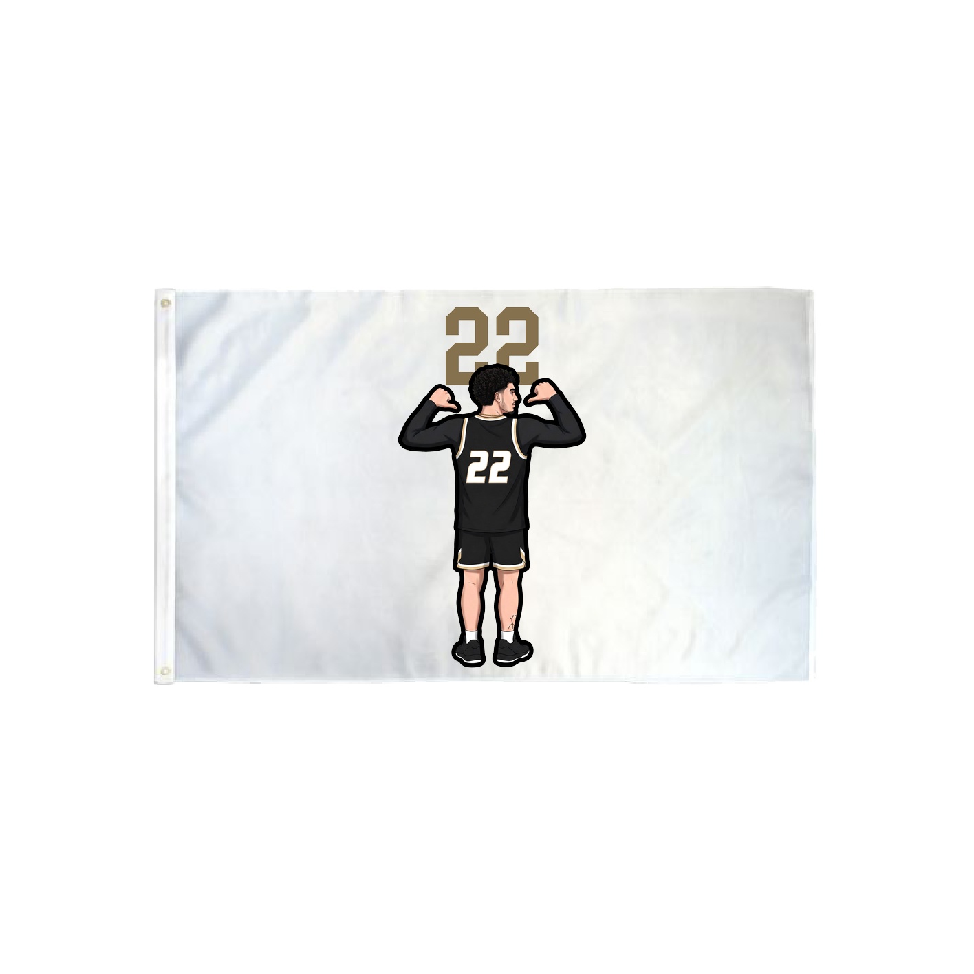 3x5 Flag — Number Top in Classic