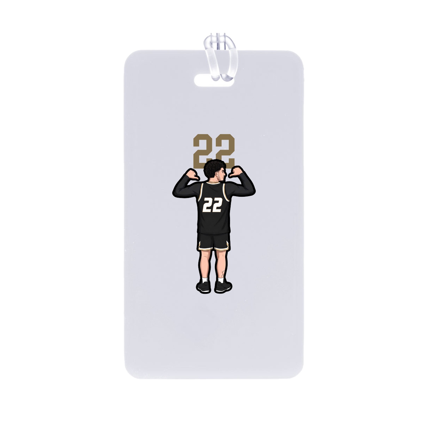 Bag Tag — Number Top in Classic