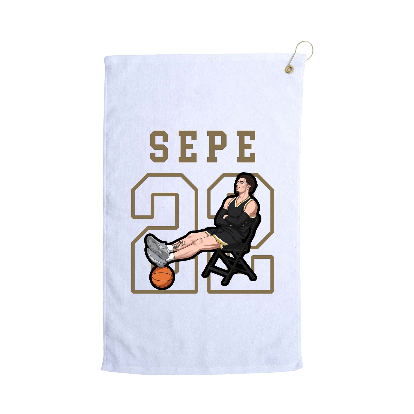 Golf Towel — Shirsey in White