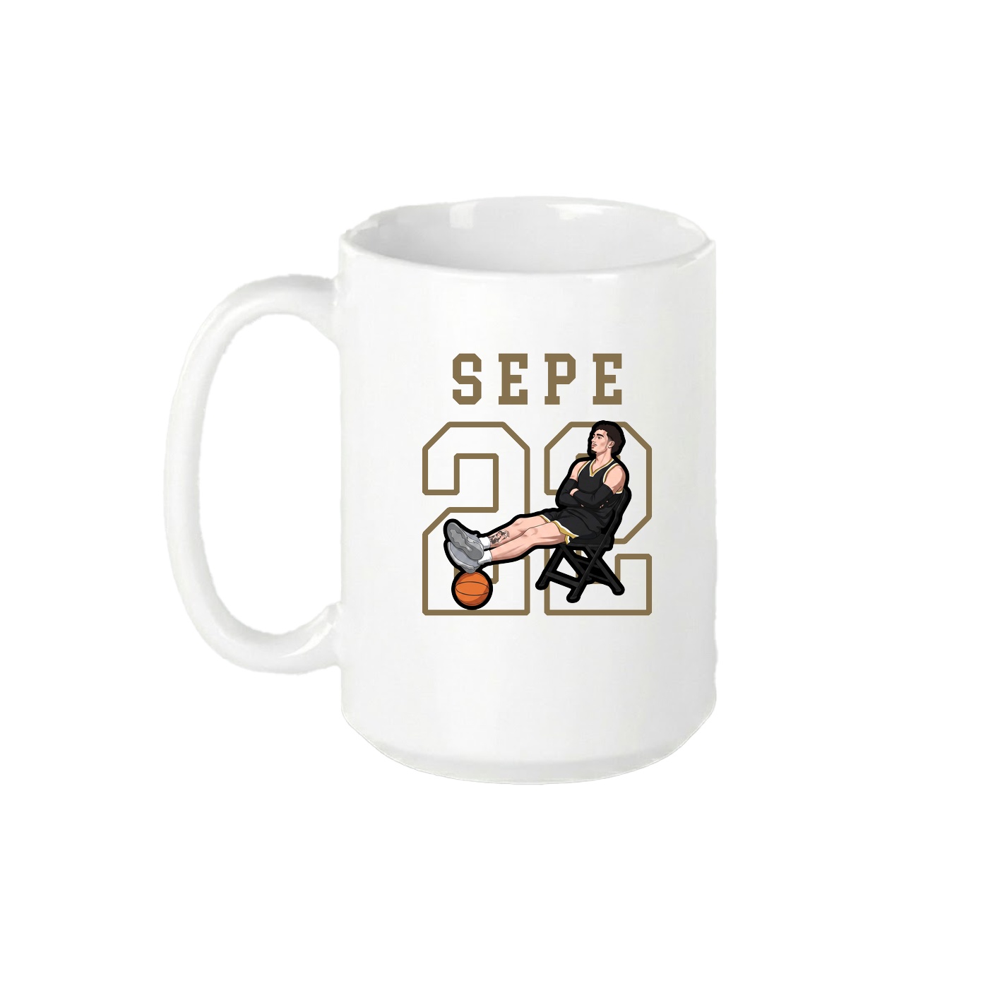 15oz Coffee Mug — Shirsey in White