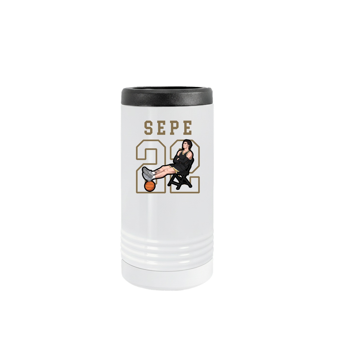 Slim Beverage Holder — Shirsey in White