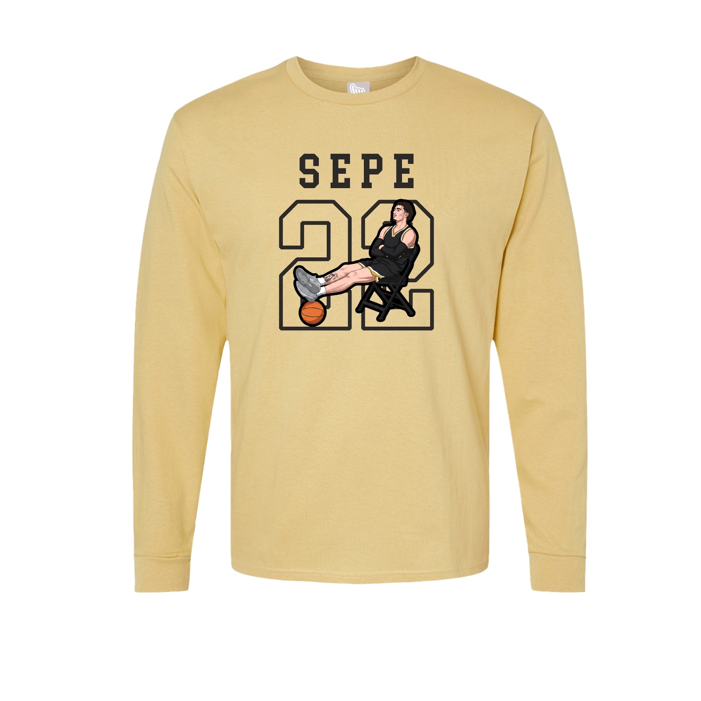 Long Sleeve Tee — Shirsey in Vegas Gold