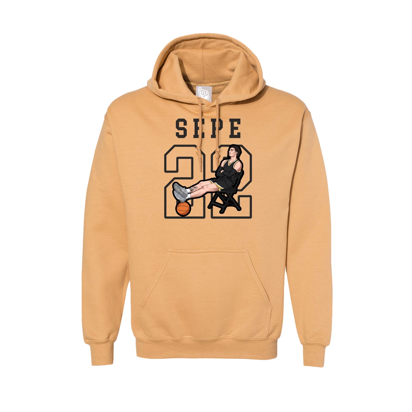 Hoodie — Shirsey in Vegas Gold