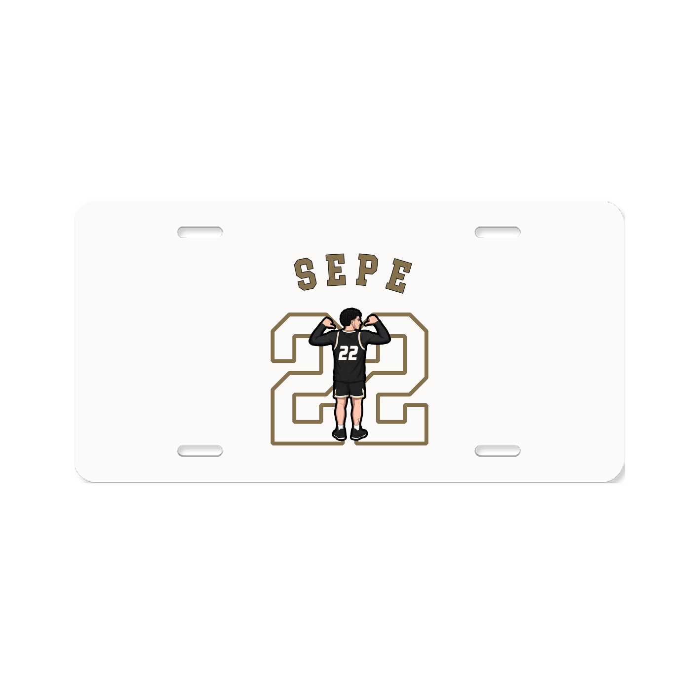 License Plate — Shirsey Arch in Classic