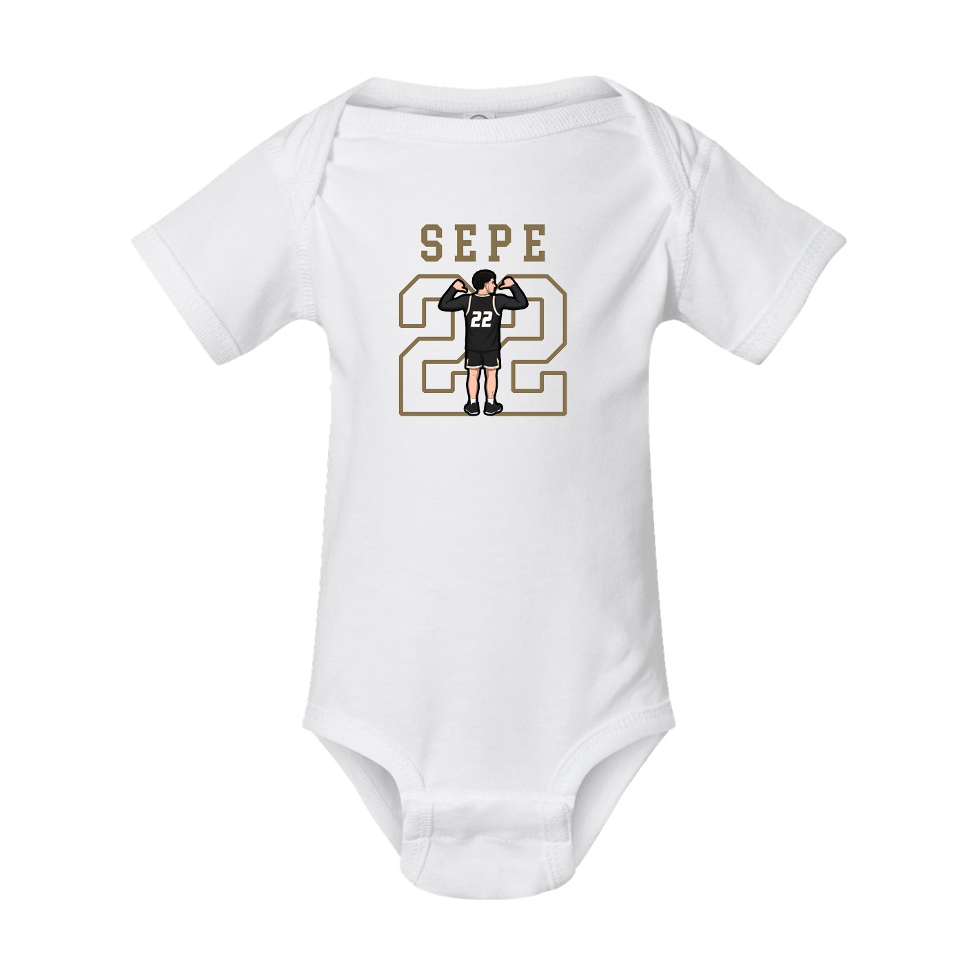 Baby Onesie — Shirsey in White