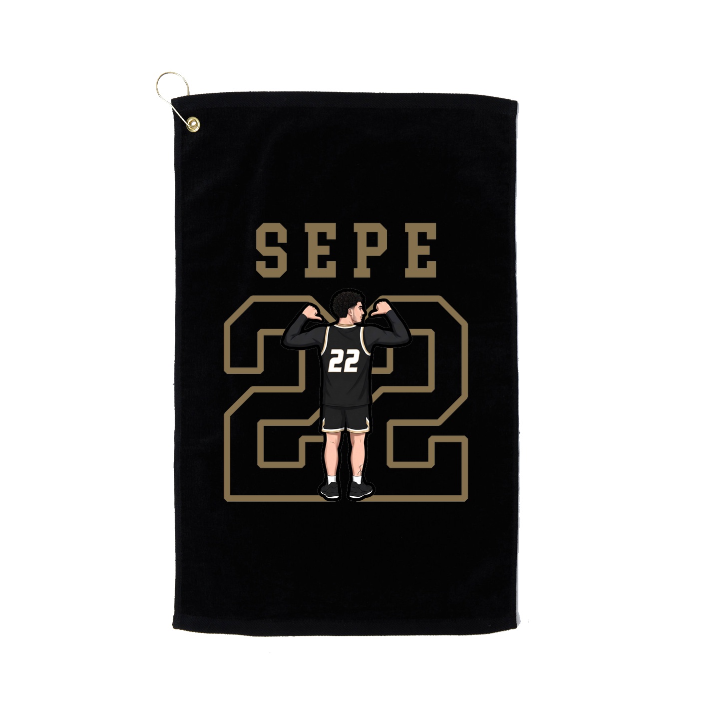 Golf Towel — Shirsey in Black