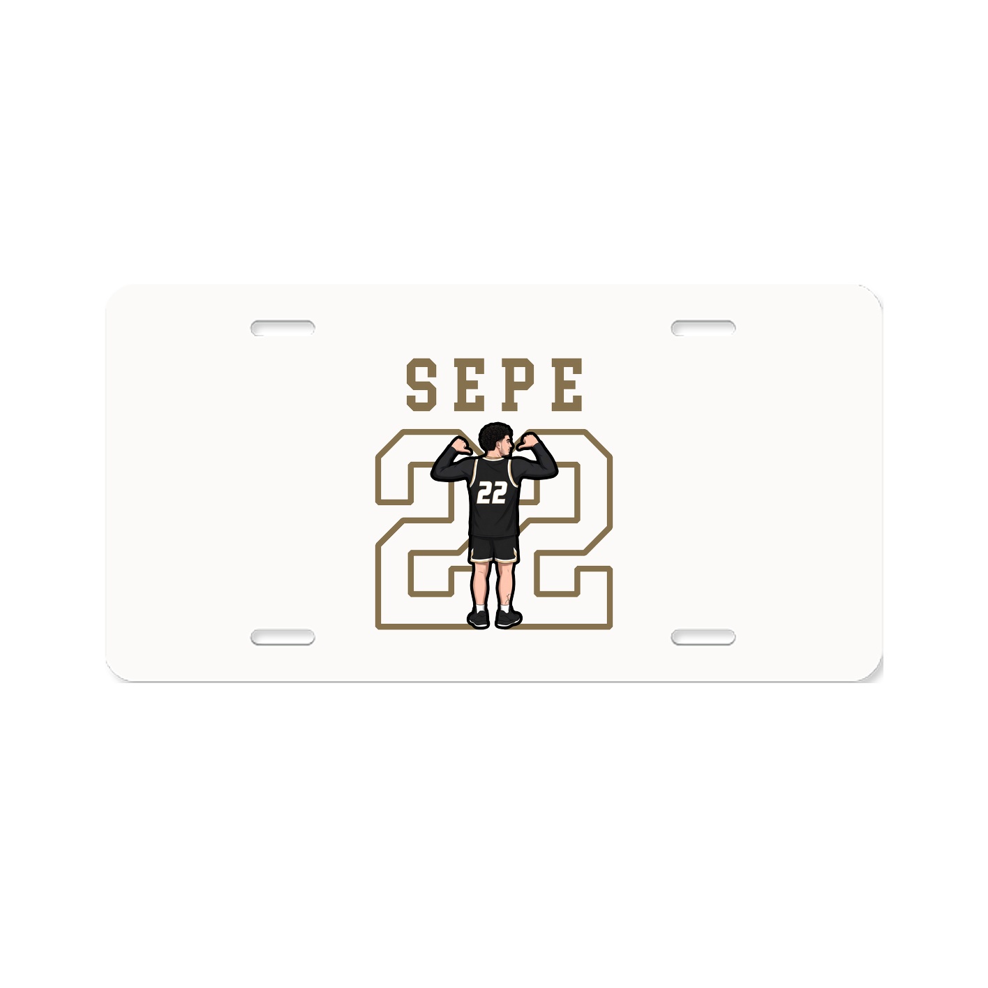 License Plate — Shirsey in Classic