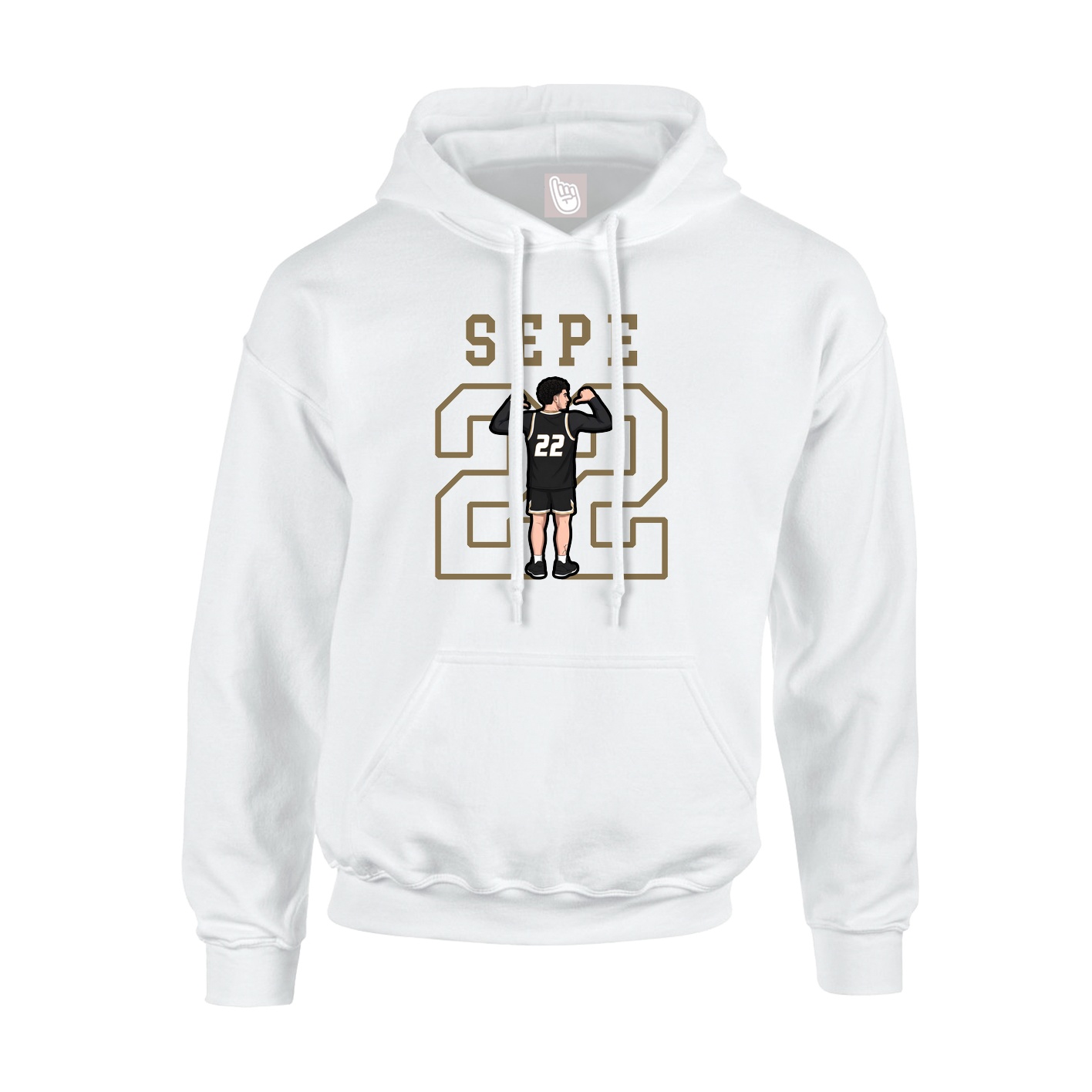 Youth Hoodie — Shirsey in White