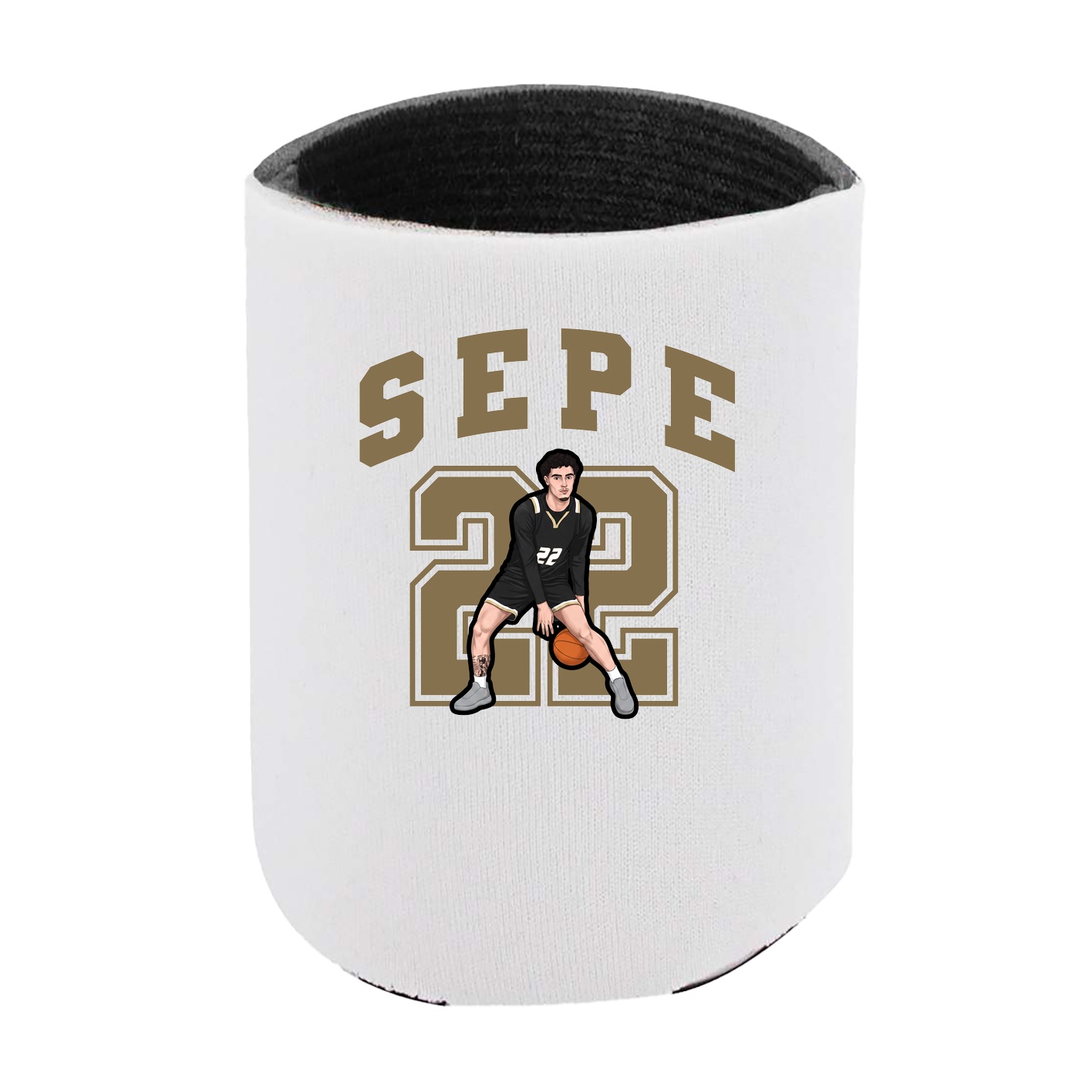 Can Holder — Number in White