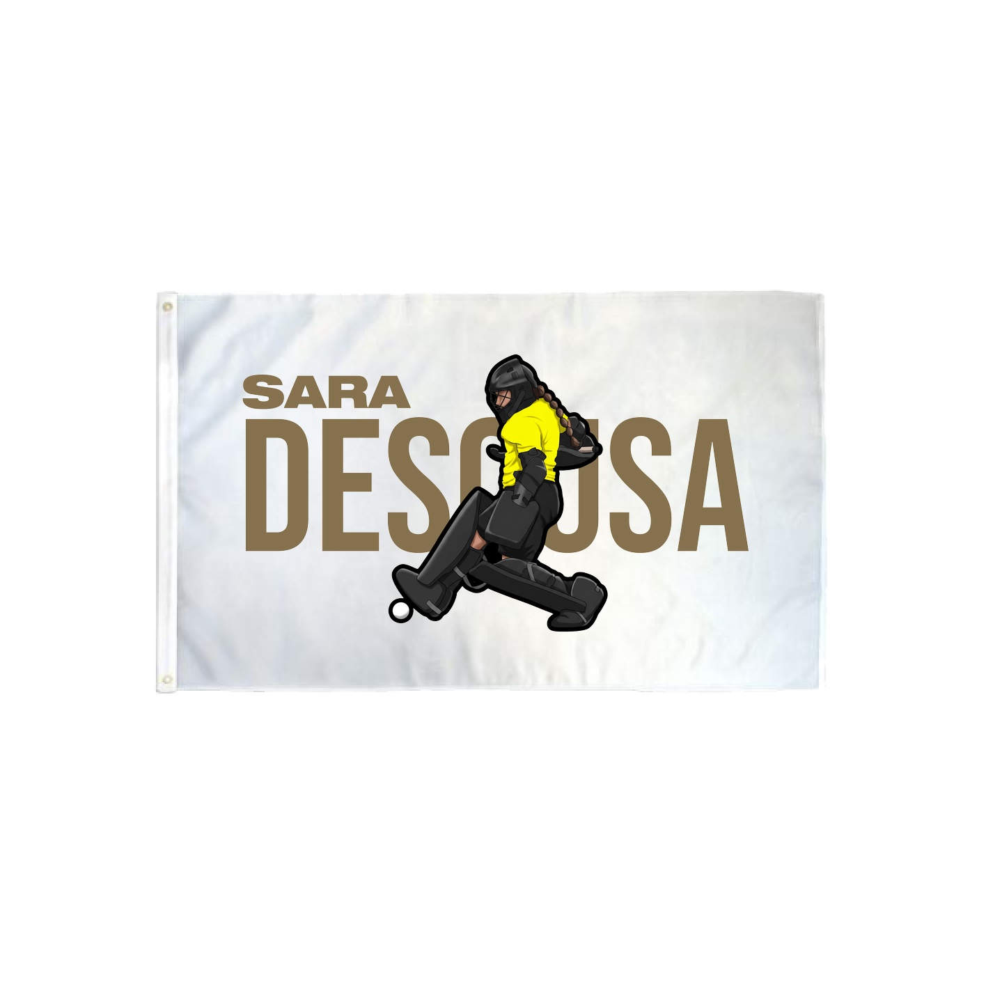 3x5 Flag — Player Name in Classic