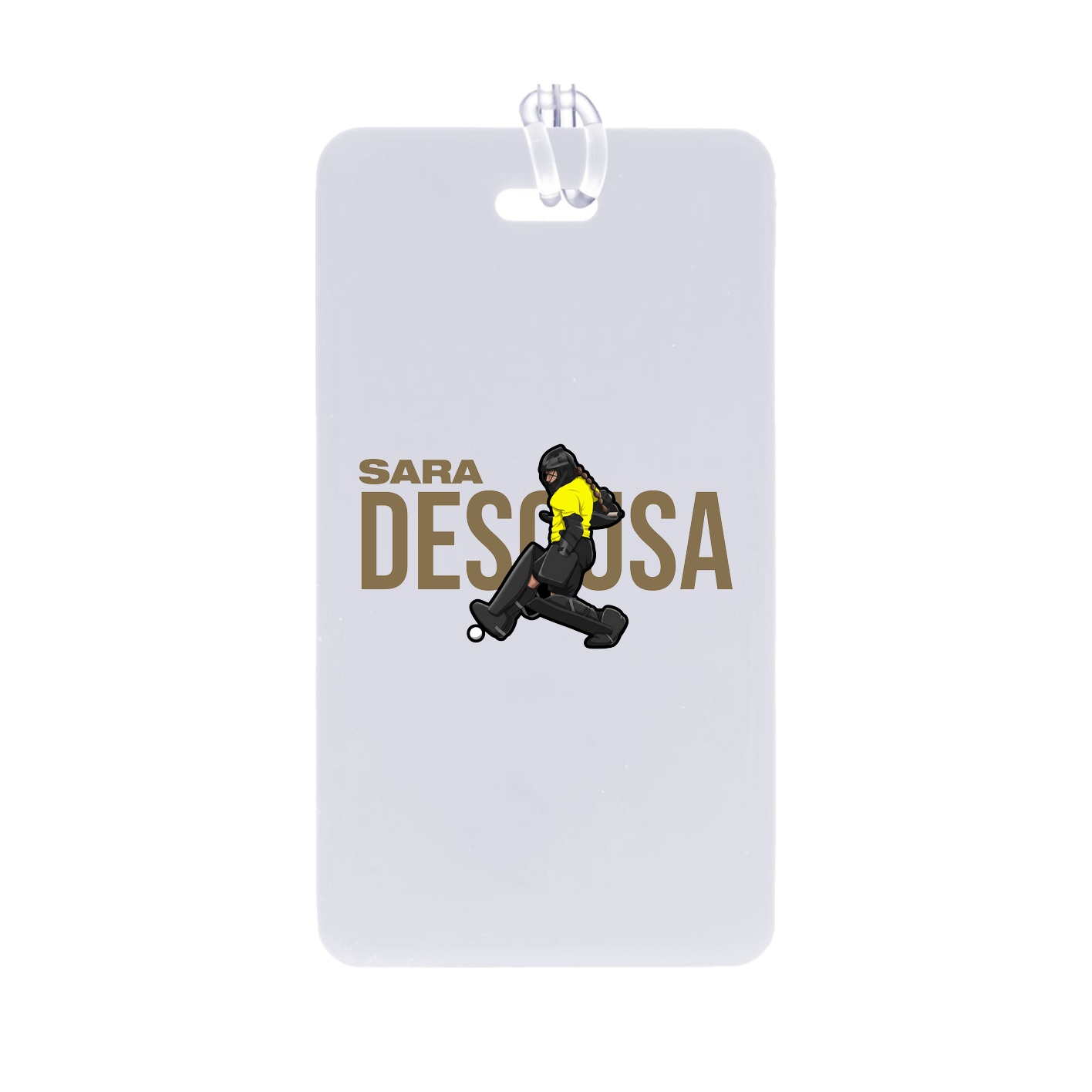 Bag Tag — Player Name in Classic