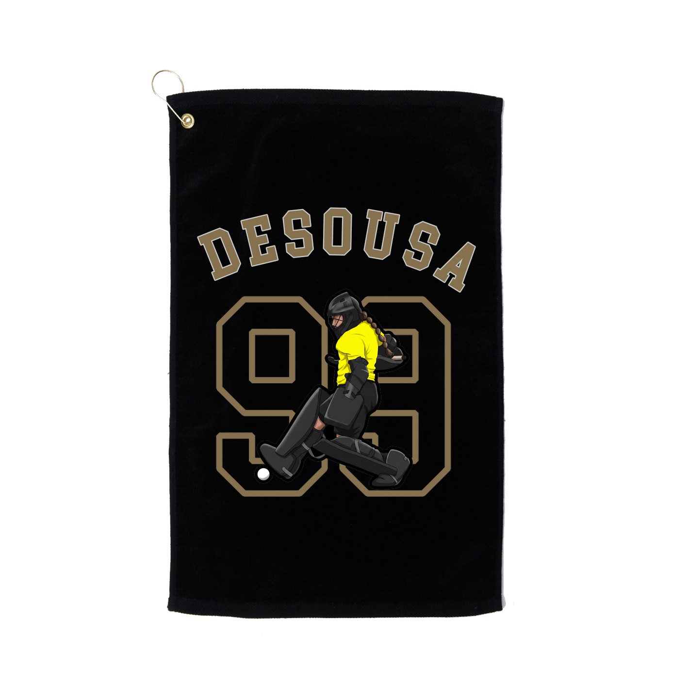 Golf Towel — Shirsey Arch in Black