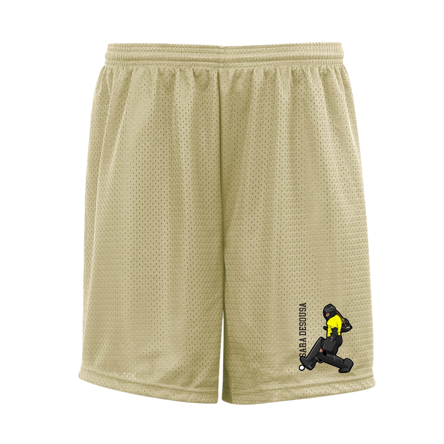 Shorts — Name Vertical in Vegas Gold