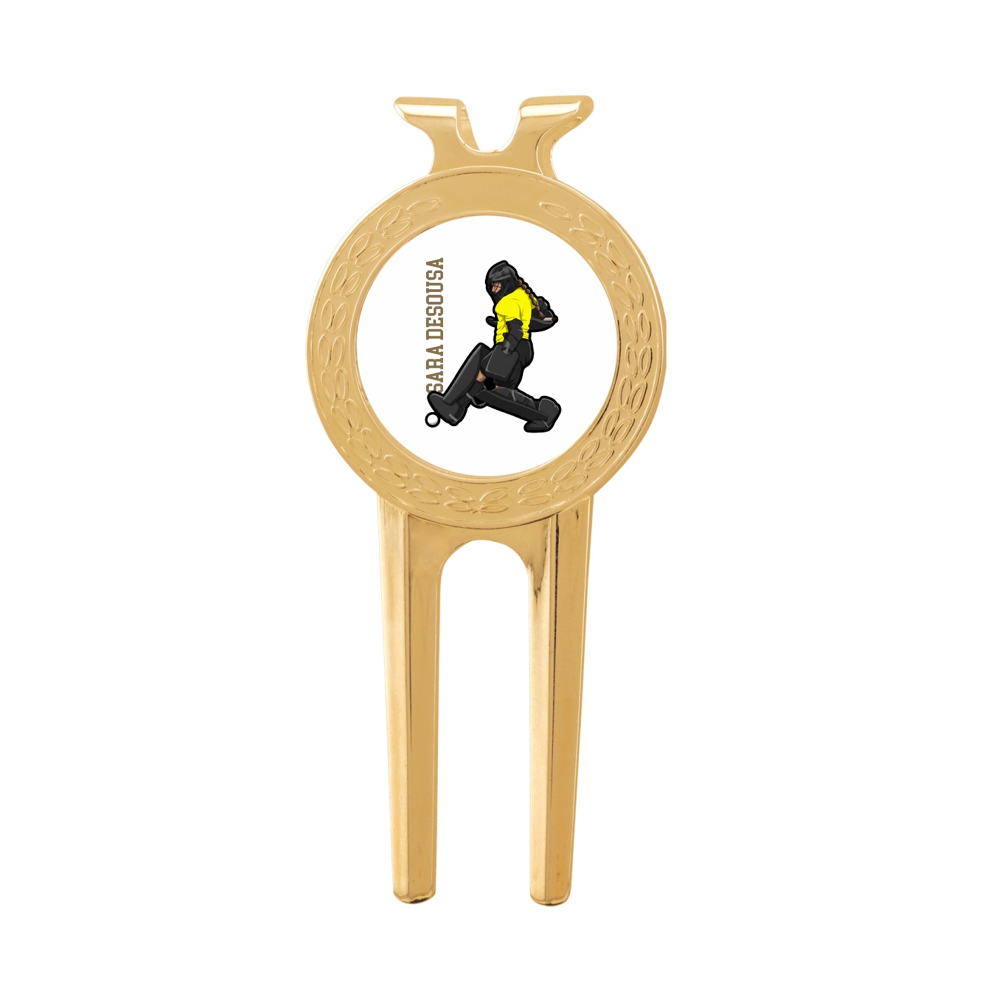 Divot Tool with Ball Marker — Name Vertical in Classic