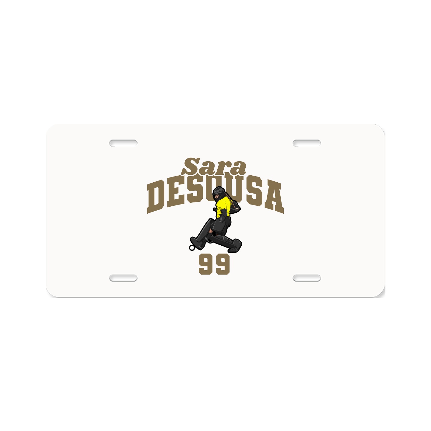License Plate — Signature Arch in Classic