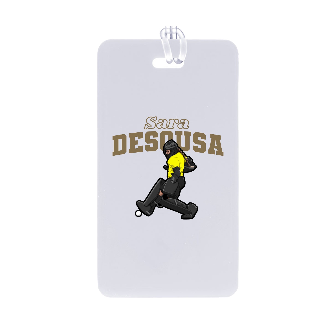 Bag Tag — Name Arch in Classic