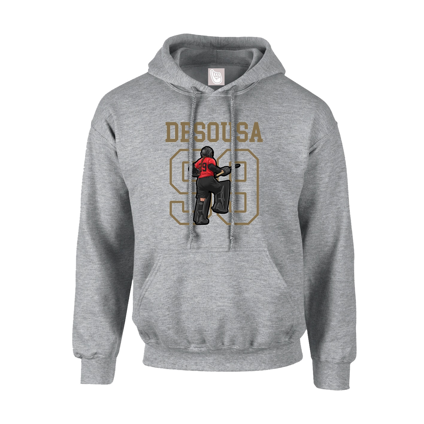 Hoodie — Shirsey in Grey