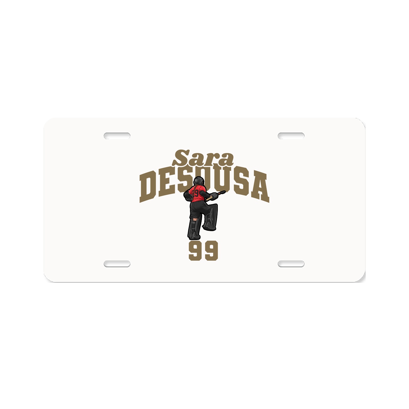License Plate — Signature Arch in Classic
