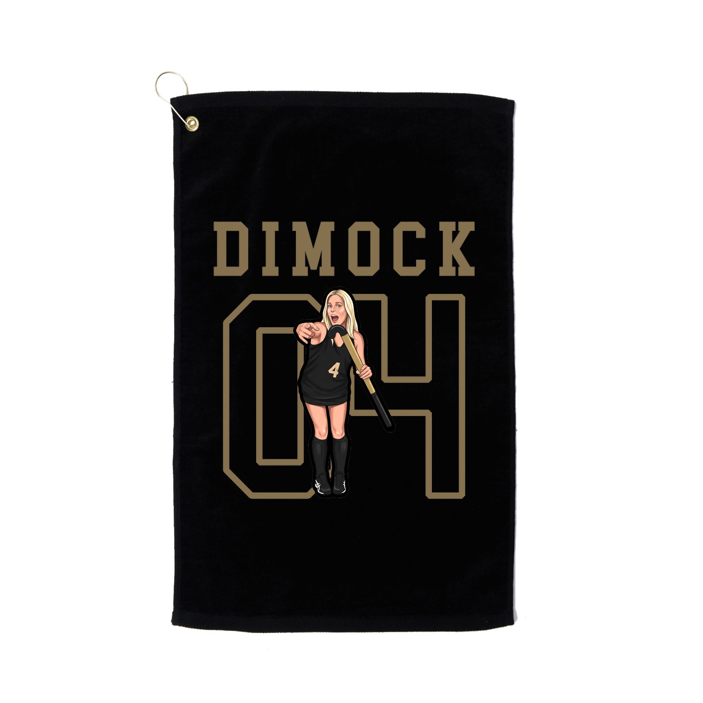 Golf Towel — Shirsey in Black