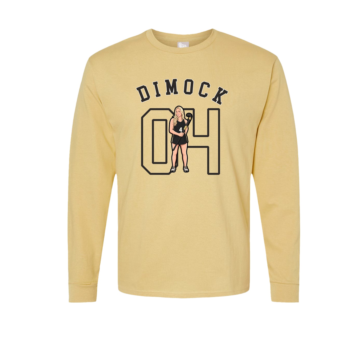 Long Sleeve Tee — Shirsey Arch in Vegas Gold