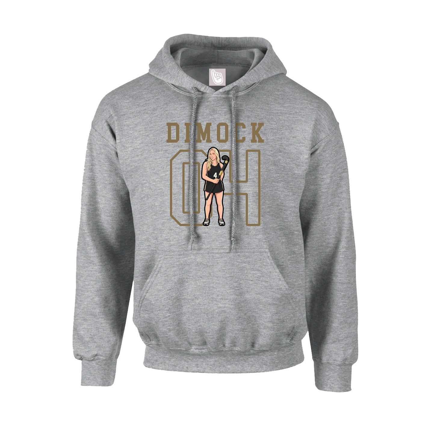 Hoodie — Shirsey in Grey