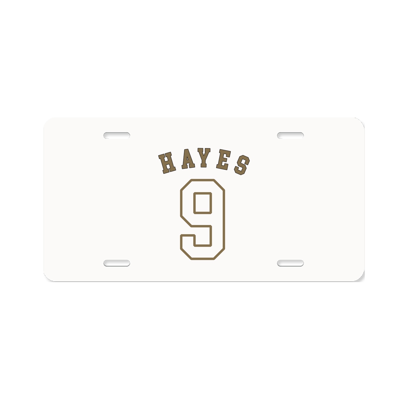 License Plate — Shirsey Arch in Classic