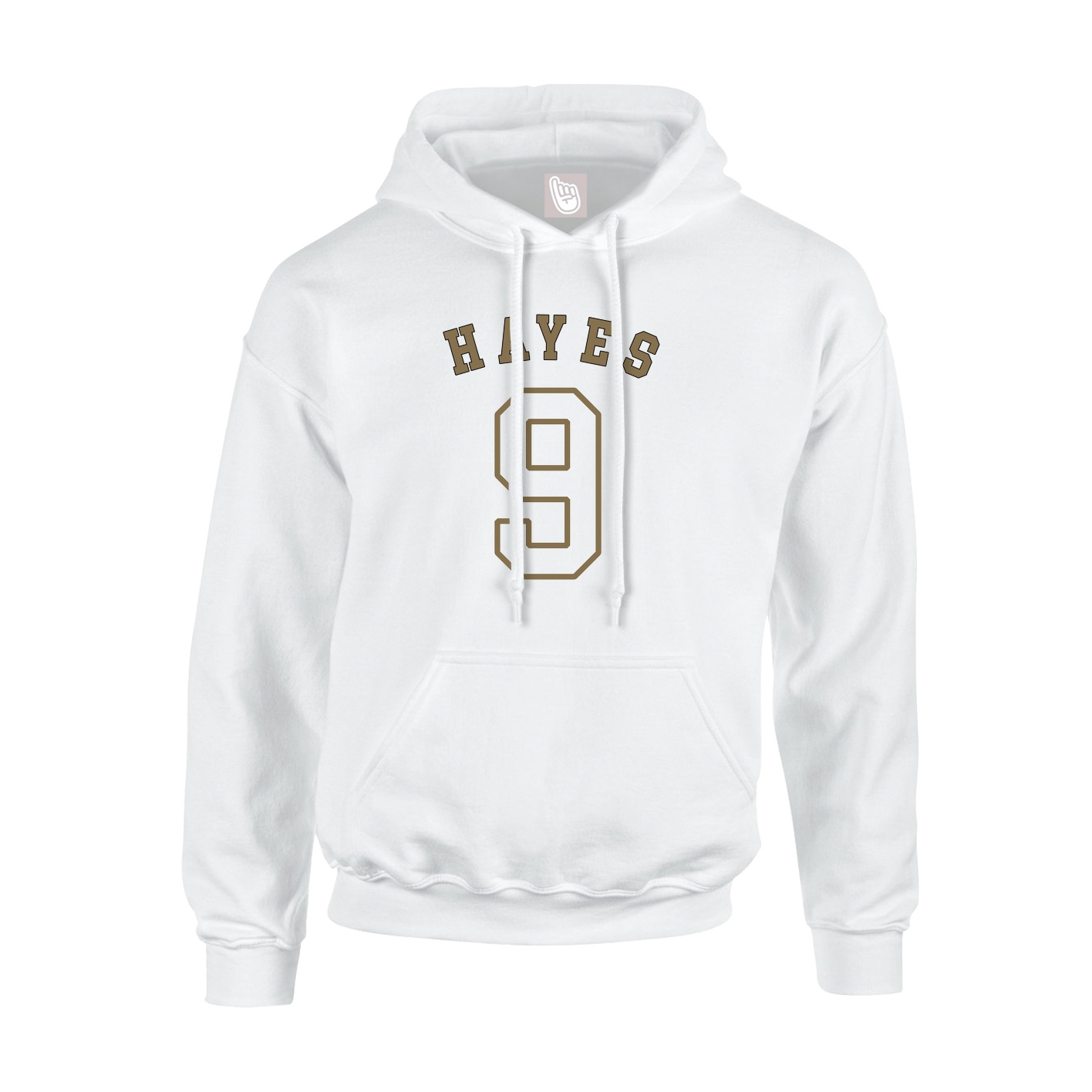 Youth Hoodie — Shirsey Arch in White